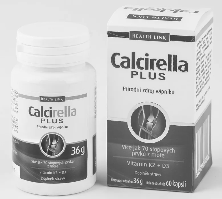 Health Link Calcirella plus 60 kapslí